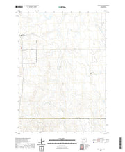 USGS US Topo 7.5-minute map for Long Valley SD 2021