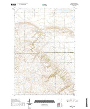 USGS US Topo 7.5-minute map for Marlow SDND 2021