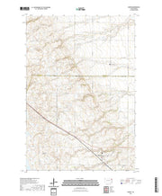 USGS US Topo 7.5-minute map for Marvin SD 2021