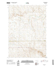 USGS US Topo 7.5-minute map for Maurine SD 2021