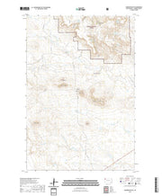 USGS US Topo 7.5-minute map for McKenzie Butte SD 2021