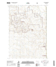 USGS US Topo 7.5-minute map for Meadow NE SD 2021