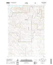 USGS US Topo 7.5-minute map for Meadow NW SD 2021