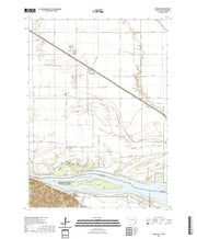 USGS US Topo 7.5-minute map for Meckling SDNE 2021