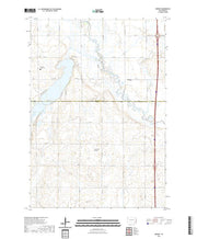 USGS US Topo 7.5-minute map for Medary SD 2021