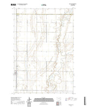 USGS US Topo 7.5-minute map for Mellette SD 2021