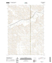 USGS US Topo 7.5-minute map for Midland SE SD 2021