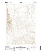 USGS US Topo 7.5-minute map for Milesville SD 2021