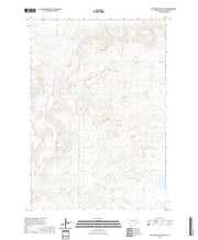 USGS US Topo 7.5-minute map for Miller Dale Colony NW SD 2021