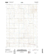 USGS US Topo 7.5-minute map for Miller Hill SD 2021