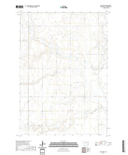 USGS US Topo 7.5-minute map for Miller NW SD 2021