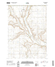 USGS US Topo 7.5-minute map for Milltown SD 2021