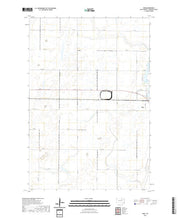 USGS US Topo 7.5-minute map for Mina SD 2021