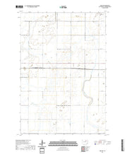 USGS US Topo 7.5-minute map for Mina NW SD 2021