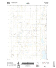 USGS US Topo 7.5-minute map for Mina SE SD 2021