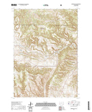 USGS US Topo 7.5-minute map for Minnekahta NE SD 2021