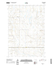 USGS US Topo 7.5-minute map for Miranda SD 2021