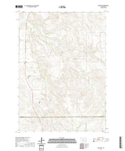 USGS US Topo 7.5-minute map for Mission NW SD 2021