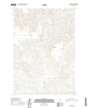 USGS US Topo 7.5-minute map for Mission Ridge SD 2021