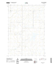 USGS US Topo 7.5-minute map for Mitchell Lake SD 2021