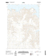 USGS US Topo 7.5-minute map for Moreau SD 2021