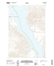 USGS US Topo 7.5-minute map for Moreau NE SD 2021