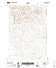 USGS US Topo 7.5-minute map for Moreau Peak SD 2021