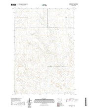 USGS US Topo 7.5-minute map for Morristown SE SD 2021