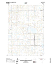 USGS US Topo 7.5-minute map for Naples SD 2021