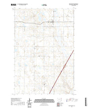 USGS US Topo 7.5-minute map for New Effington SD 2021