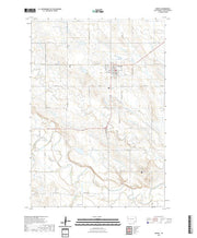 USGS US Topo 7.5-minute map for Newell SD 2021