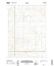 USGS US Topo 7.5-minute map for Norris SD 2021