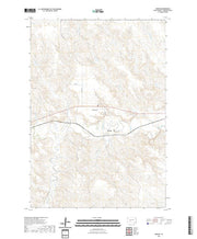 USGS US Topo 7.5-minute map for Nowlin SD 2021