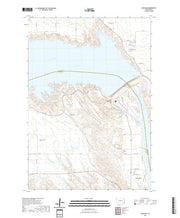 USGS US Topo 7.5-minute map for Oahe Dam SD 2021