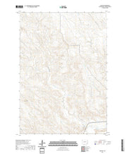 USGS US Topo 7.5-minute map for Oahe SW SD 2021