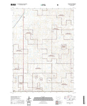 USGS US Topo 7.5-minute map for Oelrichs SW SDNE 2021