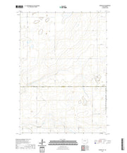 USGS US Topo 7.5-minute map for Okobojo SE SD 2021