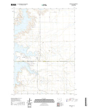 USGS US Topo 7.5-minute map for Okobojo SW SD 2021