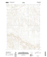 USGS US Topo 7.5-minute map for Okreek SE SD 2021