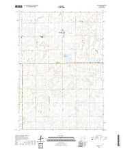 USGS US Topo 7.5-minute map for Oldham SD 2021