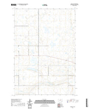 USGS US Topo 7.5-minute map for Onaka SW SD 2021