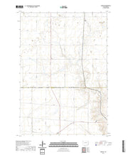 USGS US Topo 7.5-minute map for Onida SE SD 2021