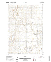 USGS US Topo 7.5-minute map for Ordway SD 2021