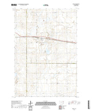 USGS US Topo 7.5-minute map for Ortley SD 2021