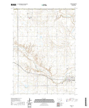 USGS US Topo 7.5-minute map for Parker SD 2021