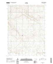 USGS US Topo 7.5-minute map for Parker SW SD 2021