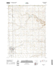 USGS US Topo 7.5-minute map for Parkston SD 2021