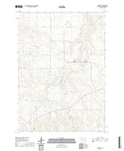 USGS US Topo 7.5-minute map for Parmelee SD 2021