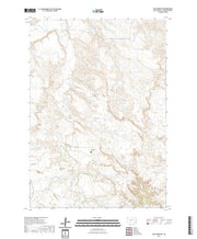 USGS US Topo 7.5-minute map for Pass Creek NW SD 2021