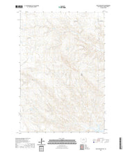 USGS US Topo 7.5-minute map for Patch Skin Buttes SD 2021